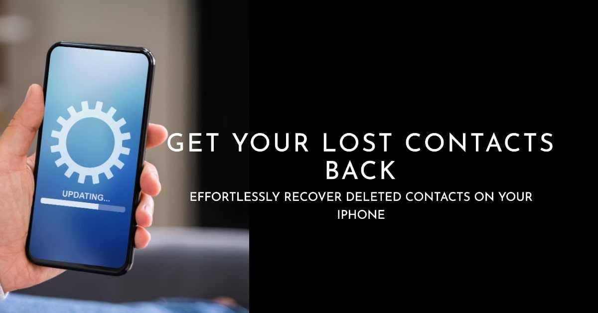 How To Recover Deleted Contacts On IPhone Using Gihosoft Free IPhone Data Recovery