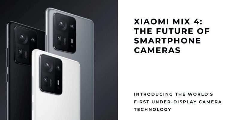 Xiaomi Announces Mix 4 With Under-Display Camera