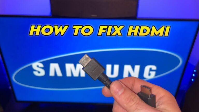 How To Fix Samsung TV not recognizing HDMI Input in 9 Easy Way