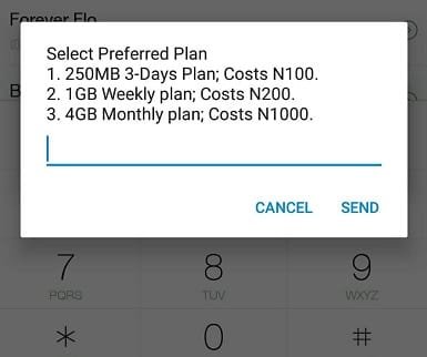 GLO Data Plan 200 For 1GB for 7 Days