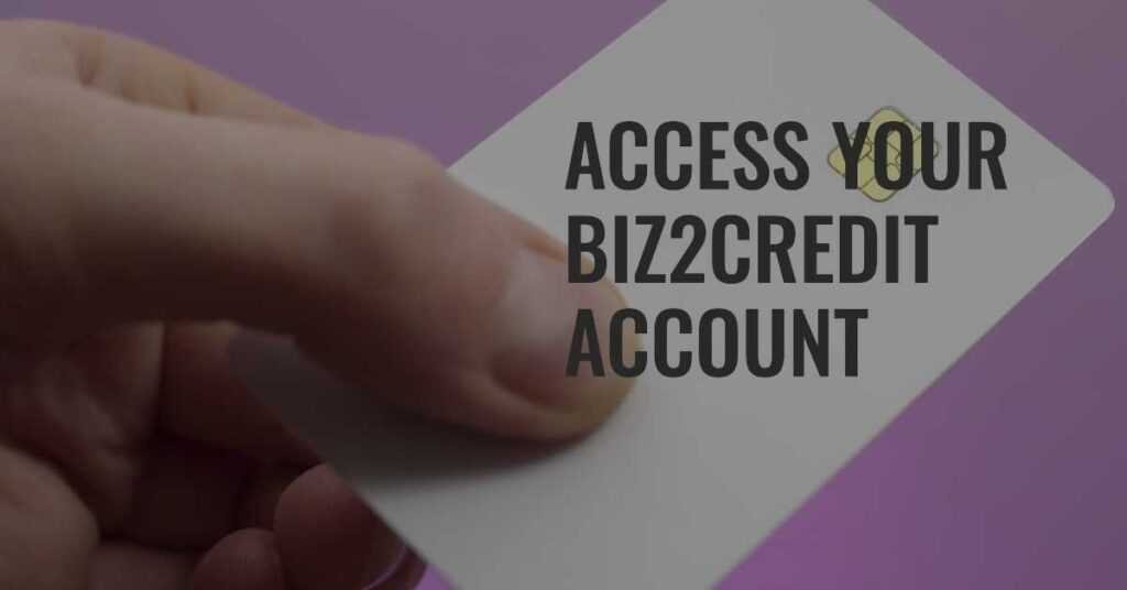 Biz2Credit Login