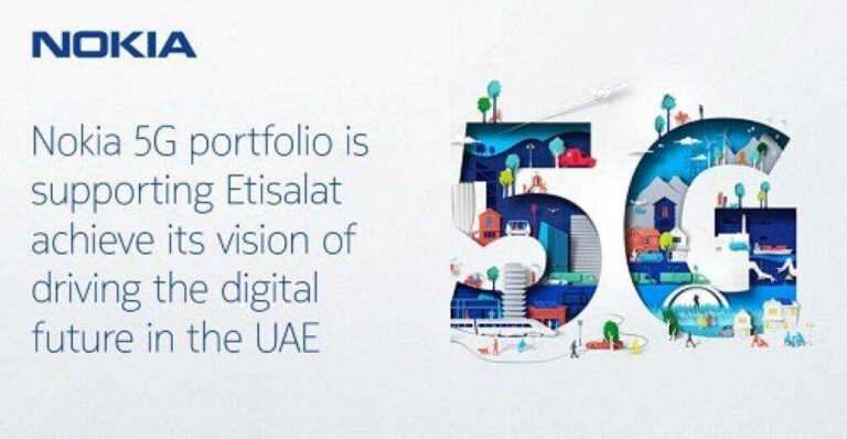 Etisalat and Nokia partner on UAE’s ultra-fast 5G broadband