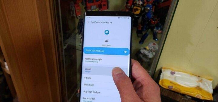 Galaxy Note 9 notification sounds not working