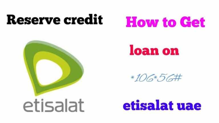 How To Borrow Credit From Etisalat UAE– Borrow Airtime and Data in UAE