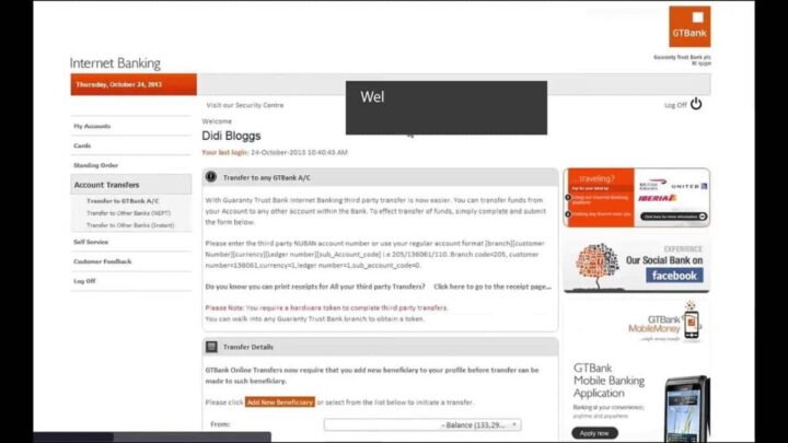 How To Register and Use GTBank Internet Banking Nigeria In 2021?