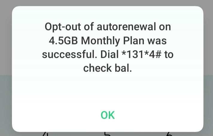 How To Stop Auto Renewal On MTN in Nigeria?