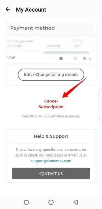 How To Unsubscribe From Showmax, how to cancel showmax via dstv, how to cancel showmax on dstv self service