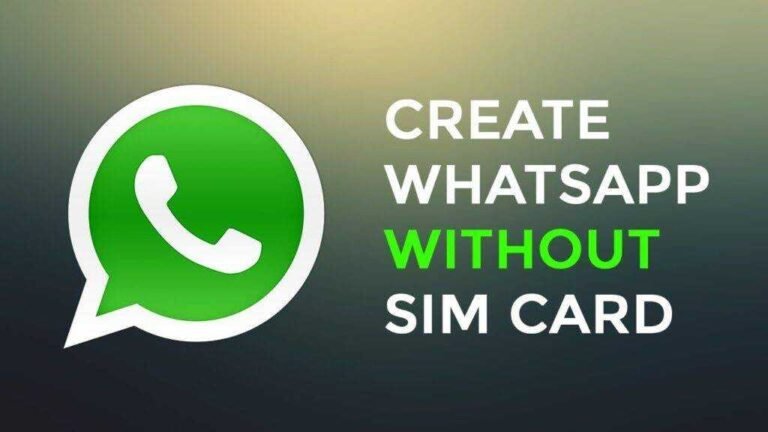 How to Use WhatsApp Without Phone Number or SIM 2024?
