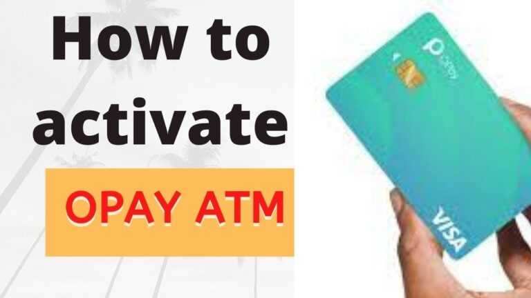 How to activate OPay Debit Card?