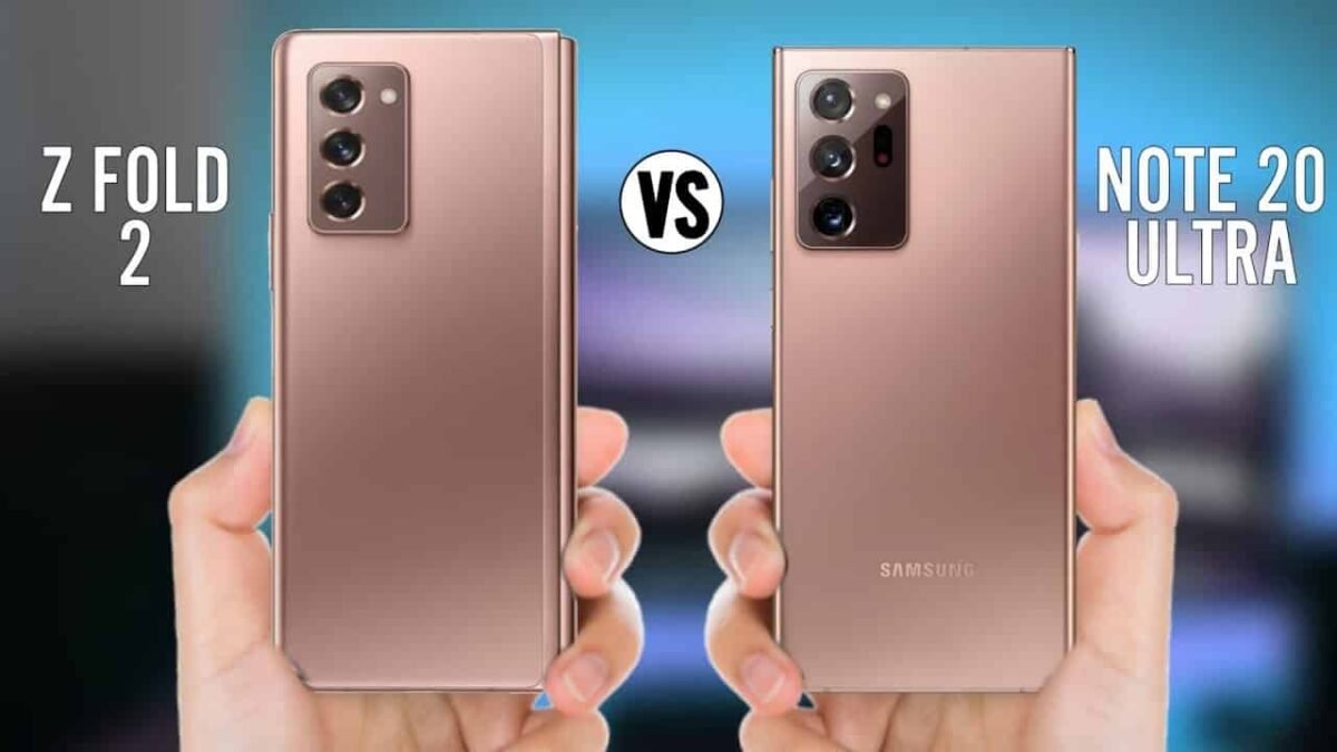 Samsung Galaxy Note 20 Ultra Vs Galaxy Z Fold 2 – Fold or Note?