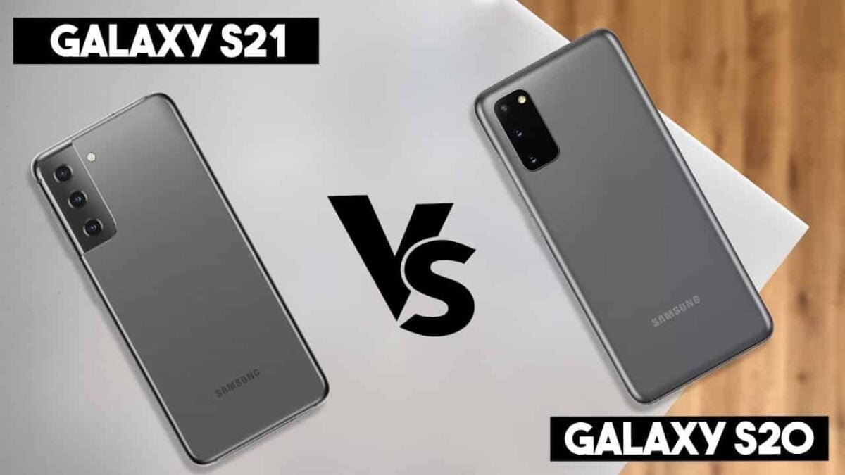 Samsung Galaxy S20 Vs S21