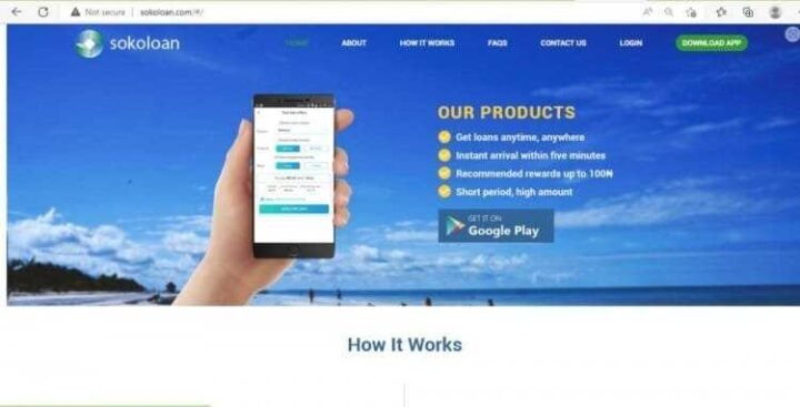 Sokoloan login