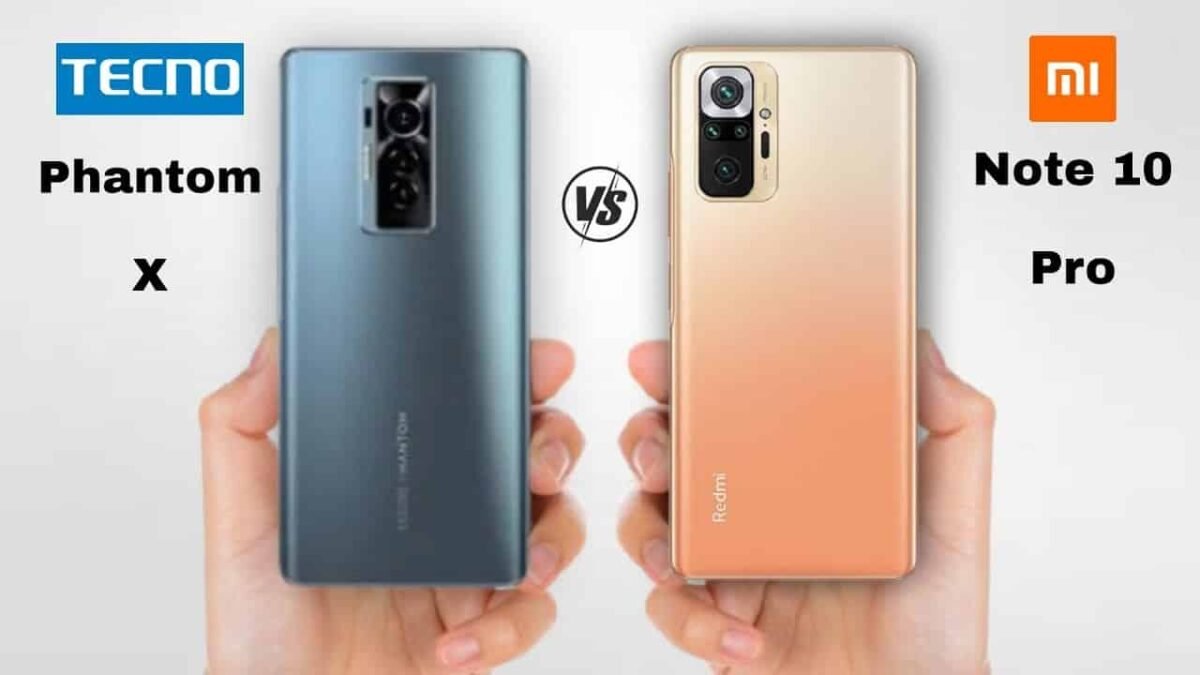 Tecno Phantom X Vs Xiaomi Redmi Note 10 Pro – Complete Specs Comparison