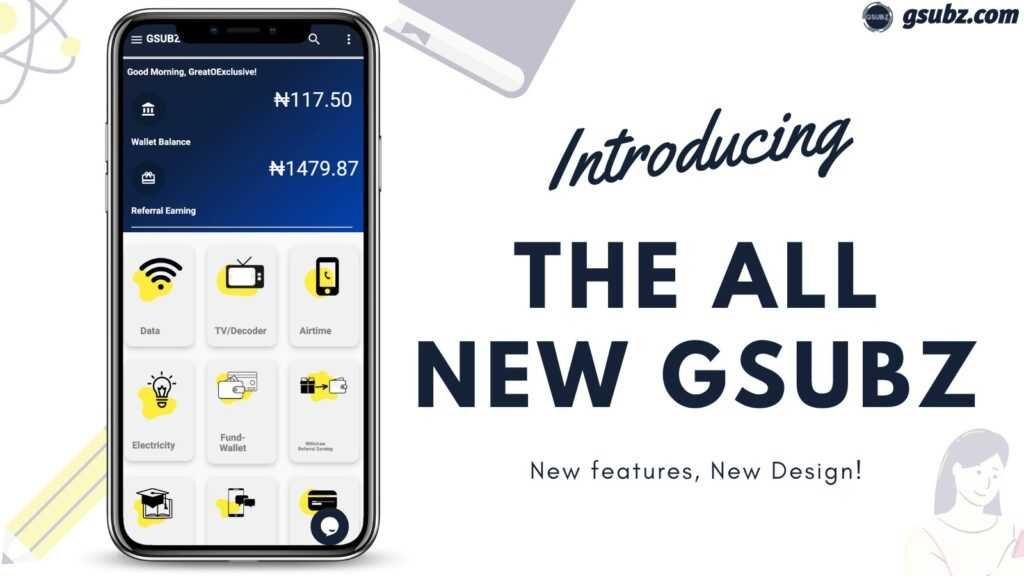 GSUBZ Data App Login