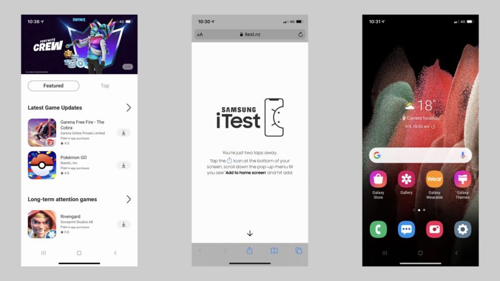 iTest - Samsung launches app that turns iPhones into Galaxy devices