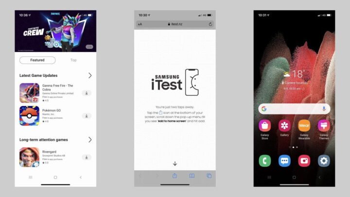 iTest - Samsung launches app that turns iPhones into Galaxy devices