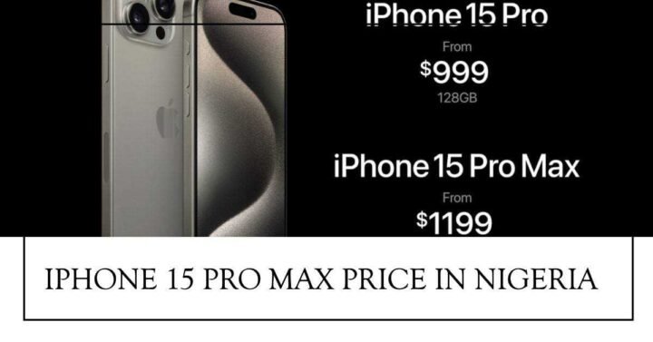 iphone 15 pro max price in nigeria