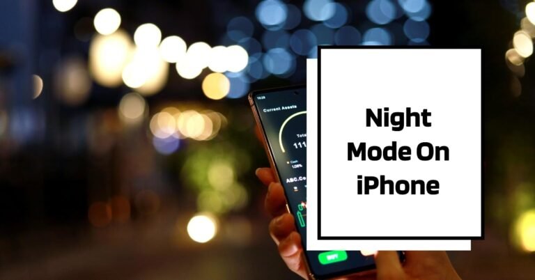 How To Turn Night Mode On iPhone (The EASY Way!)