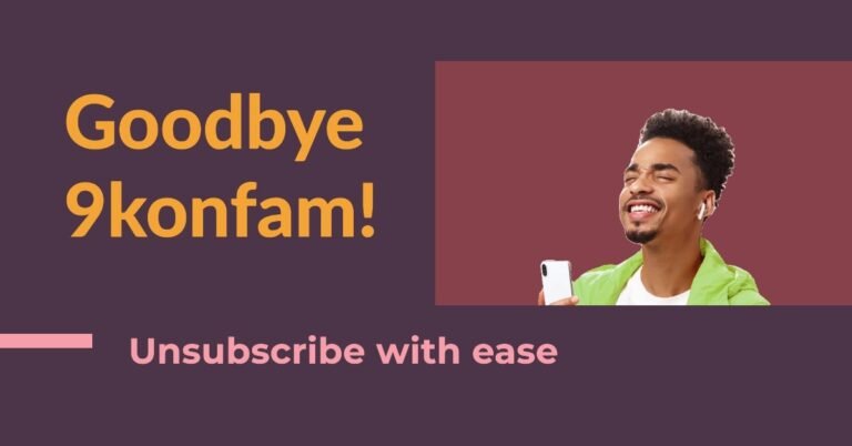 How To Unsubscribe From 9konfam