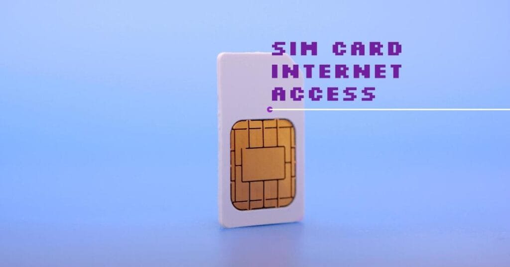 Which Part Of SIM Card Is For Internet