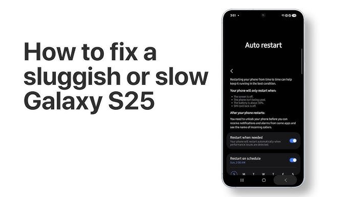 Is Your Galaxy S25 Slow? 5 Ways to Boost Performance