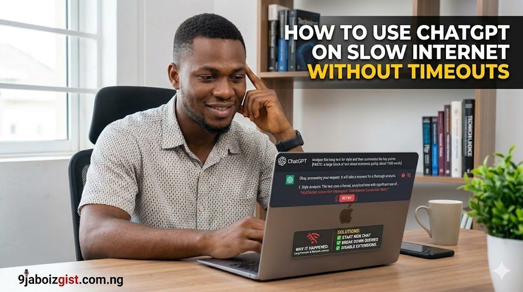 How to Use ChatGPT on a Slow Internet Connection Without It Timing Out