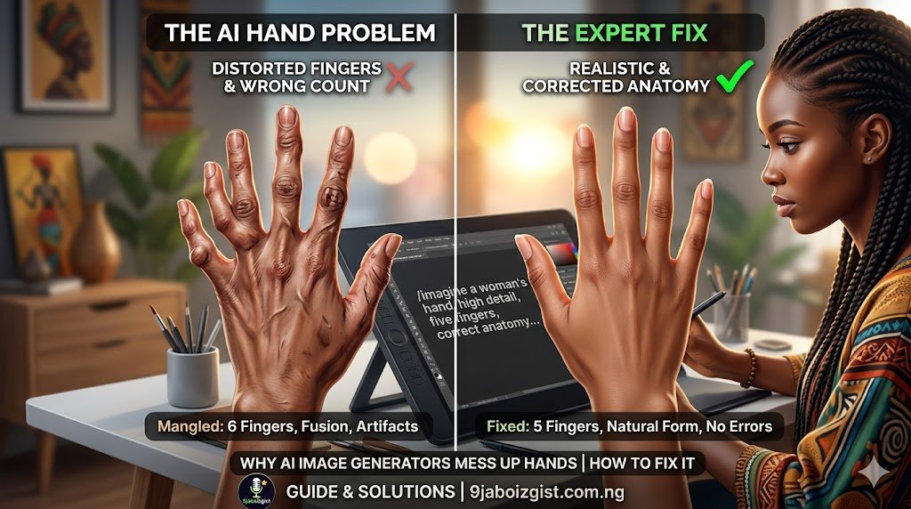 Why AI Image Generators Mess Up Hands and How to Actually Fix It