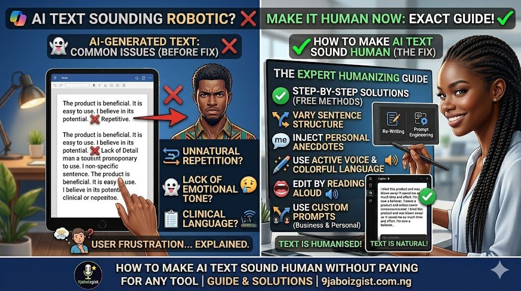 How to Make AI Text Sound Human Without Paying for Any Tool