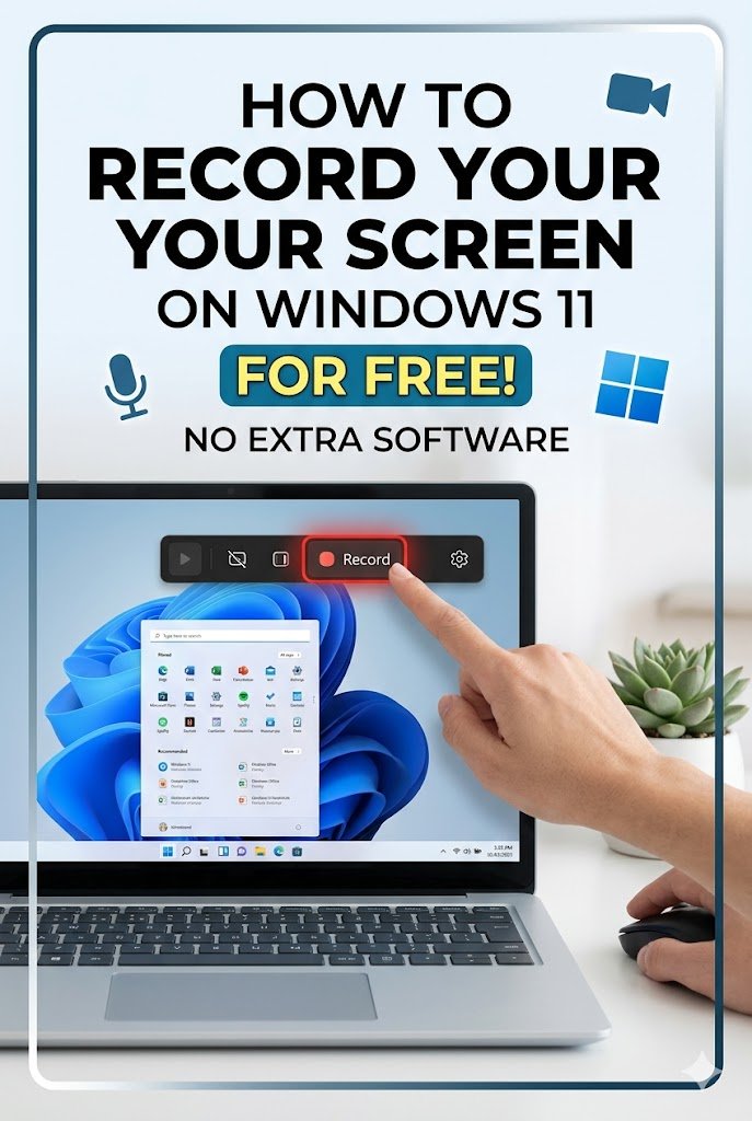 How to Record Your Screen on Windows 11 for Free Without Installing Any Extra Software
