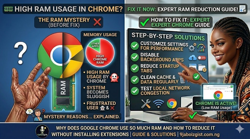 Why Does Google Chrome Use So Much RAM and How to Reduce It Without Installing Extensions