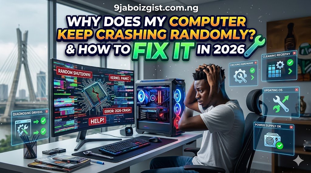 Why Does My Computer Keep Crashing Randomly and How to Fix It in 2026