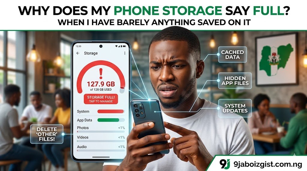 Why Does My Phone Storage Say Full When I Have Barely Anything Saved on It
