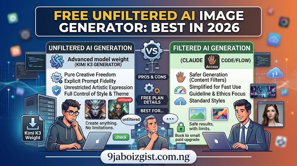 Free Unfiltered AI Image Generator: Best in 2026